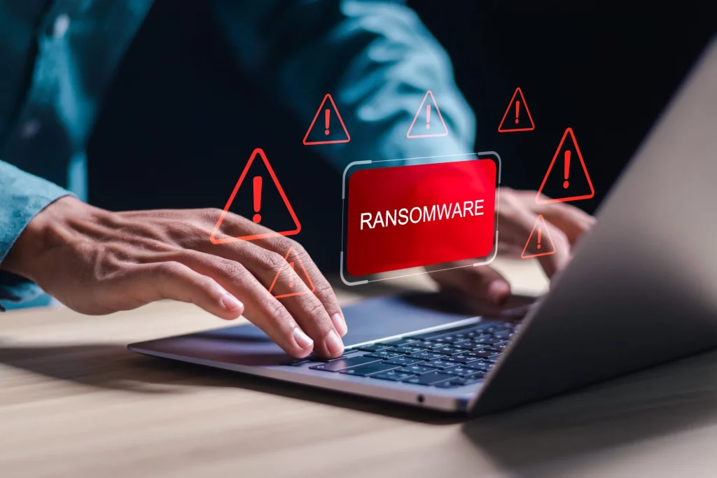 Ransomware warning
